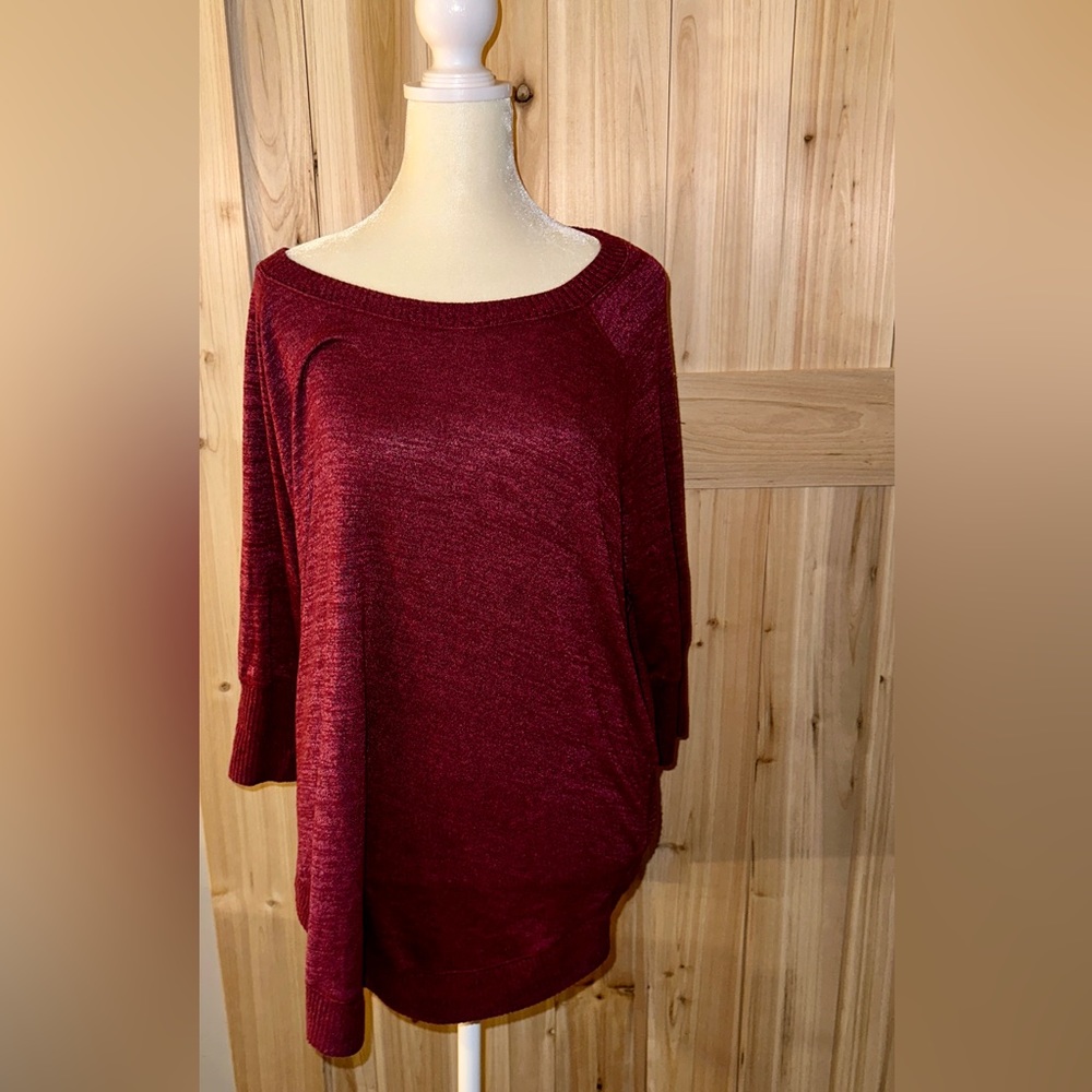 Maurice’s red sweater/blouse